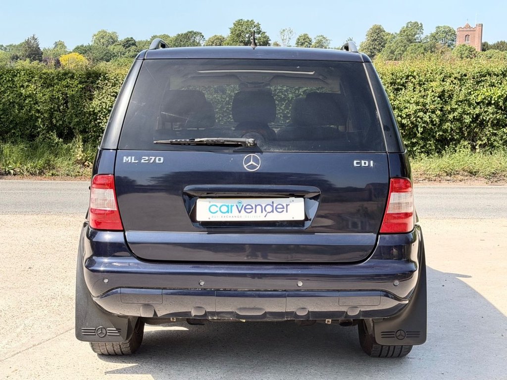 USED 2002 52 MERCEDES-BENZ M-CLASS 2.7 ML270 CDI SUV 5dr Diesel Automatic (250 g/km, 163 bhp) |Rear Low Mileage|Heated Seats|