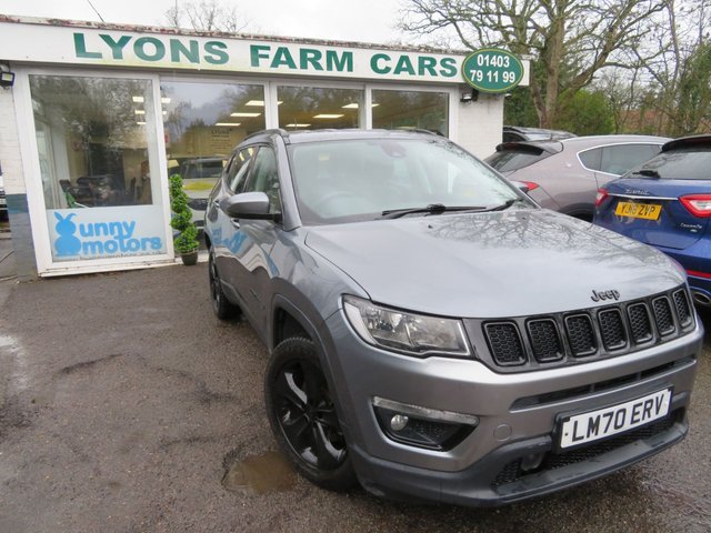 2020 70 Jeep Compass 1.4T MultiAirII GPF Night Eagle SUV 5dr Petrol Manual Euro 6 (s/s) (140 ps)