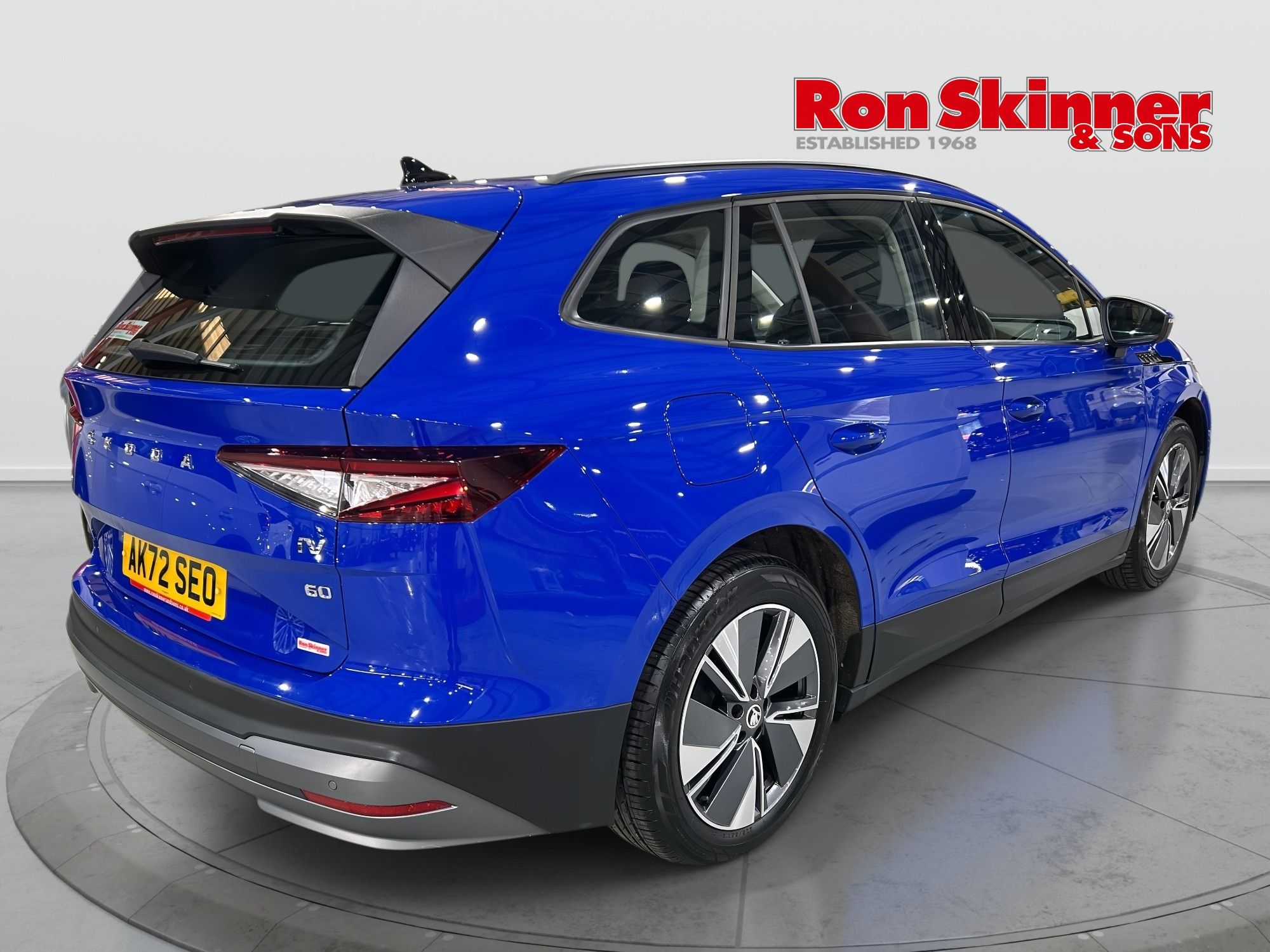 USED 2022 72 SKODA ENYAQ 62kWh 60 EcoSuite SUV 5dr Electric Auto (DC120kW) (179 ps) 