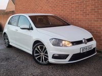 USED 2015 15 VOLKSWAGEN GOLF 2.0 TDI BlueMotion Tech R-Line Hatchback 5dr Diesel DSG Euro 5 (s/s) (150 ps) SAT NAV - &pound;35 TAX - 9 SERVICES - RARE MODEL