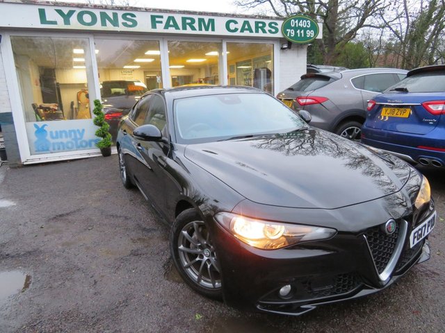 2017 17 Alfa Romeo Giulia 2.0T Super Saloon 4dr Petrol Automatic Euro 6 (s/s) (200 ps)