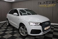 USED 2015 15 AUDI Q3 2.0 TDI S line Plus SUV 5dr Diesel S Tronic quattro Euro 6 (s/s) (184 ps) Complementary 6 Months RAC Warranty and 12 Months RAC Breakdown Cover Also Receive a Full MOT With All Advisory Work Completed, Fresh Engine Service and RAC Multipoint Check Before Collection/Delivery