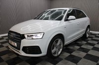 USED 2015 15 AUDI Q3 2.0 TDI S line Plus SUV 5dr Diesel S Tronic quattro Euro 6 (s/s) (184 ps) Complementary 6 Months RAC Warranty and 12 Months RAC Breakdown Cover Also Receive a Full MOT With All Advisory Work Completed, Fresh Engine Service and RAC Multipoint Check Before Collection/Delivery