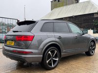 USED 2018 18 AUDI Q7 3.0 TDI V6 Black Edition Tiptronic quattro Euro 6 (s/s) 5dr HUGE SPEC PAN ROOF BOSE R CAM