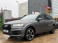 USED 2018 18 AUDI Q7 3.0 TDI V6 Black Edition Tiptronic quattro Euro 6 (s/s) 5dr HUGE SPEC PAN ROOF BOSE R CAM