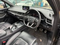 USED 2018 18 AUDI Q7 3.0 TDI V6 Black Edition Tiptronic quattro Euro 6 (s/s) 5dr HUGE SPEC PAN ROOF BOSE R CAM