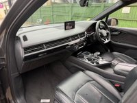 USED 2018 18 AUDI Q7 3.0 TDI V6 Black Edition Tiptronic quattro Euro 6 (s/s) 5dr HUGE SPEC PAN ROOF BOSE R CAM