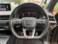 USED 2018 18 AUDI Q7 3.0 TDI V6 Black Edition Tiptronic quattro Euro 6 (s/s) 5dr HUGE SPEC PAN ROOF BOSE R CAM