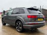USED 2018 18 AUDI Q7 3.0 TDI V6 Black Edition Tiptronic quattro Euro 6 (s/s) 5dr HUGE SPEC PAN ROOF BOSE R CAM