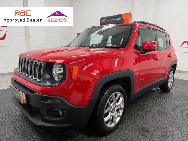 View our Jeep Renegade 1.4T MultiAirII Longitude SUV 5dr Petrol Manual Euro 6 (s/s) (140 ps)