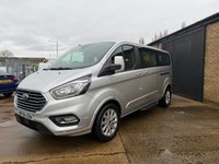 USED 2018 68 FORD TOURNEO CUSTOM 2.0 310 EcoBlue Titanium Minibus Double Cab 5dr Diesel Manual L2 Euro 6 (s/s) (130 ps) 1 owner low mileage with full service history