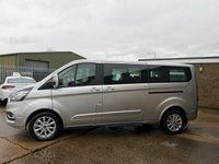 USED 2018 68 FORD TOURNEO CUSTOM 2.0 310 EcoBlue Titanium Minibus Double Cab 5dr Diesel Manual L2 Euro 6 (s/s) (130 ps) 1 owner low mileage with full service history