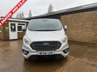 USED 2018 68 FORD TOURNEO CUSTOM 2.0 310 EcoBlue Titanium Minibus Double Cab 5dr Diesel Manual L2 Euro 6 (s/s) (130 ps) 1 owner low mileage with full service history
