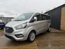 USED 2018 68 FORD TOURNEO CUSTOM 2.0 310 EcoBlue Titanium Minibus Double Cab 5dr Diesel Manual L2 Euro 6 (s/s) (130 ps) 1 owner low mileage with full service history