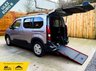 USED 2020 70 PEUGEOT RIFTER 3 Seat Auto Wheelchair Accessible Disabled Access Vehicle WAV 