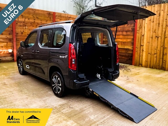 View our Citroen Berlingo 3 Seat Auto Wheelchair Accessible Disabled Access Vehicle WAV