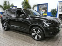USED 2023 72 VOLVO XC40 Recharge Twin 78kWh Plus SUV 5dr Electric Auto AWD (408 ps) SAT NAV PART LEATHER HEATED SEATS CRUISE CONTROL PARKING SENSORS 1 OWNER FROM NEW SERVICE HISTORY WARRANTY