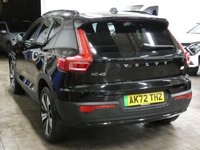 USED 2023 72 VOLVO XC40 Recharge Twin 78kWh Plus SUV 5dr Electric Auto AWD (408 ps) SAT NAV PART LEATHER HEATED SEATS CRUISE CONTROL PARKING SENSORS 1 OWNER FROM NEW SERVICE HISTORY WARRANTY