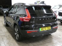 USED 2023 72 VOLVO XC40 Recharge Twin 78kWh Plus SUV 5dr Electric Auto AWD (408 ps) SAT NAV PART LEATHER HEATED SEATS CRUISE CONTROL PARKING SENSORS 1 OWNER FROM NEW SERVICE HISTORY WARRANTY