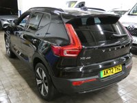 USED 2023 72 VOLVO XC40 Recharge Twin 78kWh Plus SUV 5dr Electric Auto AWD (408 ps) SAT NAV PART LEATHER HEATED SEATS CRUISE CONTROL PARKING SENSORS 1 OWNER FROM NEW SERVICE HISTORY WARRANTY