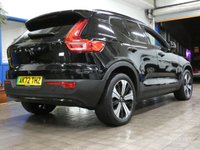 USED 2023 72 VOLVO XC40 Recharge Twin 78kWh Plus SUV 5dr Electric Auto AWD (408 ps) SAT NAV PART LEATHER HEATED SEATS CRUISE CONTROL PARKING SENSORS 1 OWNER FROM NEW SERVICE HISTORY WARRANTY