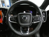 USED 2023 72 VOLVO XC40 Recharge Twin 78kWh Plus SUV 5dr Electric Auto AWD (408 ps) SAT NAV PART LEATHER HEATED SEATS CRUISE CONTROL PARKING SENSORS 1 OWNER FROM NEW SERVICE HISTORY WARRANTY