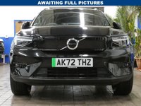 USED 2023 72 VOLVO XC40 Recharge Twin 78kWh Plus SUV 5dr Electric Auto AWD (408 ps) SAT NAV PART LEATHER HEATED SEATS CRUISE CONTROL PARKING SENSORS 1 OWNER FROM NEW SERVICE HISTORY WARRANTY