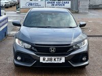 USED 2018 18 HONDA CIVIC 1.0 VTEC Turbo SR Hatchback 5dr Petrol Manual Euro 6 (s/s) (126 ps) GREAT SERVICE HISTORY WITH THIS CAR
