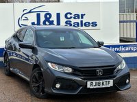 USED 2018 18 HONDA CIVIC 1.0 VTEC Turbo SR Hatchback 5dr Petrol Manual Euro 6 (s/s) (126 ps) GREAT SERVICE HISTORY WITH THIS CAR