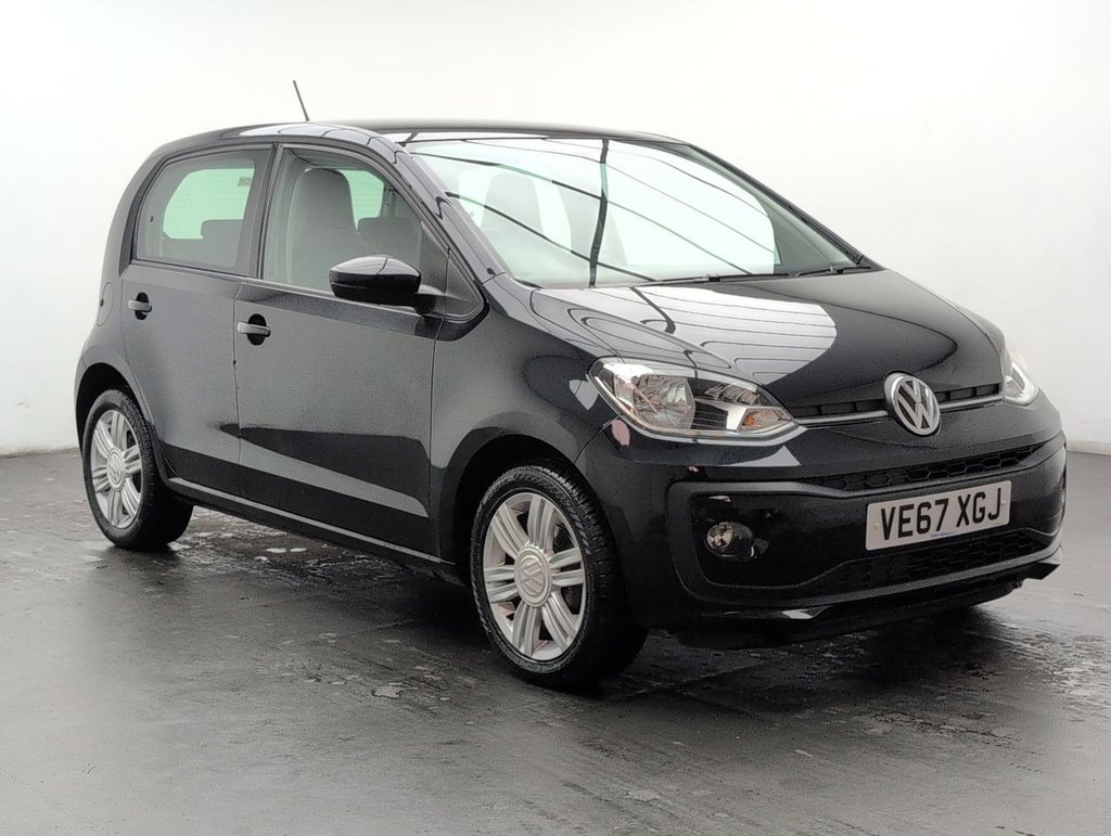 Used 2018 67 VOLKSWAGEN UP! 1.0 High up! Hatchback 5dr Petrol Manual Euro 6 (s/s) (75 ps) BLUETOOTH+NAVIGATION CLICK & COLLECT/HOME DELIVERY