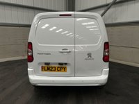 USED 2023 23 PEUGEOT PARTNER 1.5 BLUEHDI 100BHP 1000 SWB ASPHALT PREMIUM+ - NO VAT 