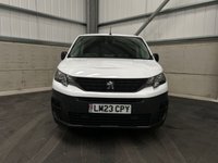 USED 2023 23 PEUGEOT PARTNER 1.5 BLUEHDI 100BHP 1000 SWB ASPHALT PREMIUM+ - NO VAT 