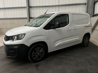 USED 2023 23 PEUGEOT PARTNER 1.5 BLUEHDI 100BHP 1000 SWB ASPHALT PREMIUM+ - NO VAT 