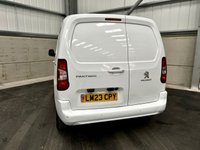USED 2023 23 PEUGEOT PARTNER 1.5 BLUEHDI 100BHP 1000 SWB ASPHALT PREMIUM+ - NO VAT 
