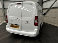 USED 2023 23 PEUGEOT PARTNER 1.5 BLUEHDI 100BHP 1000 SWB ASPHALT PREMIUM+ - NO VAT 