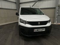 USED 2023 23 PEUGEOT PARTNER 1.5 BLUEHDI 100BHP 1000 SWB ASPHALT PREMIUM+ - NO VAT 