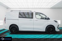 USED 2025 25 FORD TRANSIT CUSTOM 2.0 320 SWB FACTORY SPORT + HALO X 170BHP AUTO DCAB - TOP SPEC 1 + 1 CAPTAINS SEATS - REVERSE CAMERA - HEATED SEATS