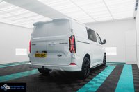 USED 2025 25 FORD TRANSIT CUSTOM 2.0 320 SWB FACTORY SPORT + HALO X 170BHP AUTO DCAB - TOP SPEC 1 + 1 CAPTAINS SEATS - REVERSE CAMERA - HEATED SEATS