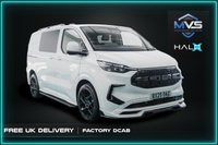 USED 2025 25 FORD TRANSIT CUSTOM 2.0 320 SWB FACTORY SPORT + HALO X 170BHP AUTO DCAB - TOP SPEC 1 + 1 CAPTAINS SEATS - REVERSE CAMERA - HEATED SEATS