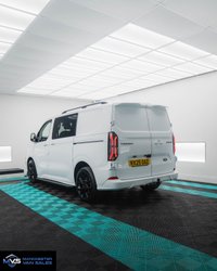 USED 2025 25 FORD TRANSIT CUSTOM 2.0 320 SWB FACTORY SPORT + HALO X 170BHP AUTO DCAB - TOP SPEC 1 + 1 CAPTAINS SEATS - REVERSE CAMERA - HEATED SEATS