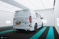 USED 2025 25 FORD TRANSIT CUSTOM 2.0 320 SWB FACTORY SPORT MCR SPORTS EDITION 170BHP AUTO DCAB - TOP SPEC 1 + 1 CAPTAINS SEATS - REVERSE CAMERA - HEATED SEATS