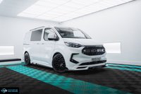 USED 2025 25 FORD TRANSIT CUSTOM 2.0 320 SWB FACTORY SPORT MCR SPORTS EDITION 170BHP AUTO DCAB - TOP SPEC 1 + 1 CAPTAINS SEATS - REVERSE CAMERA - HEATED SEATS