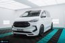 USED 2025 25 FORD TRANSIT CUSTOM 2.0 320 SWB FACTORY SPORT MCR SPORTS EDITION 170BHP AUTO DCAB - TOP SPEC 1 + 1 CAPTAINS SEATS - REVERSE CAMERA - HEATED SEATS