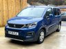 USED 2020 20 PEUGEOT RIFTER L2 LWB 5 Seat Auto Wheelchair Accessible Disabled Access Vehicle WAV 