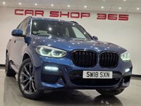 USED 2018 18 BMW X3 2.0 20d M Sport SUV 5dr Diesel Auto xDrive Euro 6 (s/s) (190 ps) 