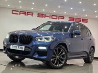USED 2018 18 BMW X3 2.0 20d M Sport SUV 5dr Diesel Auto xDrive Euro 6 (s/s) (190 ps) 