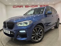 USED 2018 18 BMW X3 2.0 20d M Sport SUV 5dr Diesel Auto xDrive Euro 6 (s/s) (190 ps) 