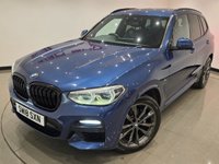 USED 2018 18 BMW X3 2.0 20d M Sport SUV 5dr Diesel Auto xDrive Euro 6 (s/s) (190 ps) 
