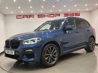 USED 2018 18 BMW X3 2.0 20d M Sport SUV 5dr Diesel Auto xDrive Euro 6 (s/s) (190 ps) 
