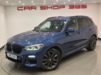USED 2018 18 BMW X3 2.0 20d M Sport SUV 5dr Diesel Auto xDrive Euro 6 (s/s) (190 ps) 
